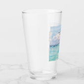 Elephant Beach Watercolor – Andaman Keepsake Gift タンブラーグラス (右)