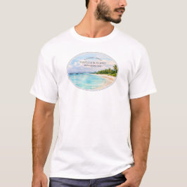 Elephant Beach Watercolor – Andaman Keepsake Gift Tシャツ