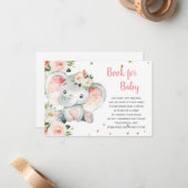 Elephant Book for Baby ノートカード (正面/裏面インサイチュ)