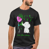 Elephant Chronic Illness Awareness  Chronic Illnes Tシャツ (正面)