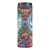 Elephant Couple Bicycle Wedding タンブラー (裏面)