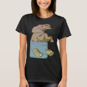 Elephant Cute Animals for Tシャツ (正面)