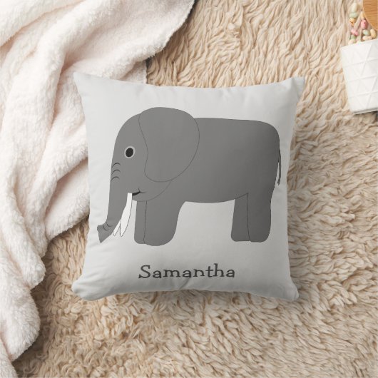 Elephant Design Personalised クッション (ブランケット)