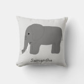 Elephant Design Personalised クッション (正面)
