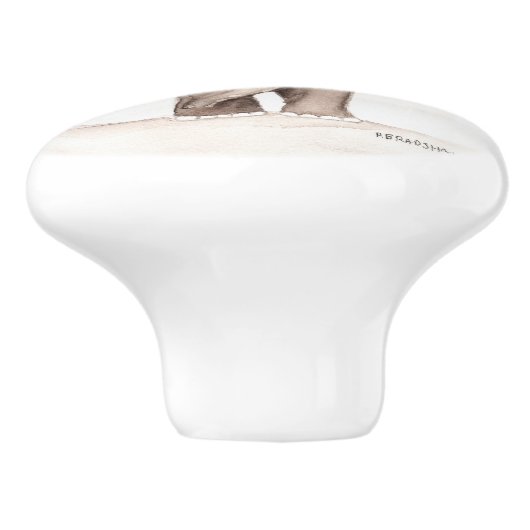 elephant drawer pull セラミックノブ (側面)