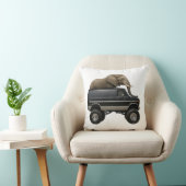 Elephant Driving 4x4 Van クッション (椅子)