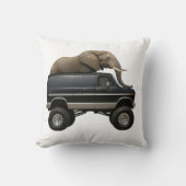 Elephant Driving 4x4 Van クッション (正面)