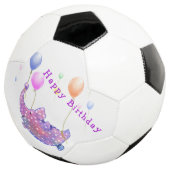 Elephant Flying Balloons Birthday Soccer Ball Gift サッカーボール (3/4)
