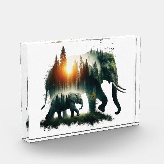 Elephant Forest フォトブロック (左)