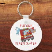 Elephant Future Firefighter Tshirts and Gifts キーホルダー (正面)