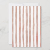 Elephant Gender Neutral Baby Shower 招待状 (裏面)