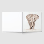 Elephant Guest Book ゲストブック (全面)