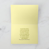 ELEPHANT HAVE GOOD MEMORIES, ME NOT SO MUCH カード (内部)