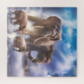 Elephant Heaven Jigsaw Puzzle ジグソーパズル (横)