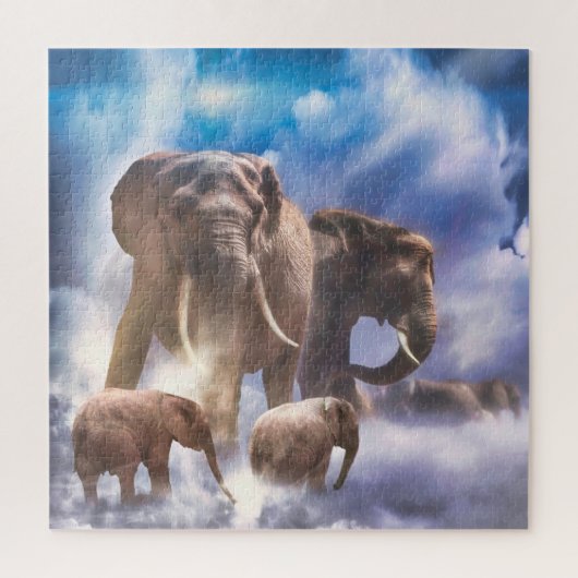 Elephant Heaven Jigsaw Puzzle ジグソーパズル (縦)