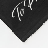 Elephant I Have Schizophrenia I Dont Have The Ene フリースブランケット (角)