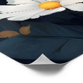 Elephant In Bathtub Poster, Funny Animal Poster ポスター (角)