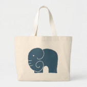 Elephant Life signature giant tote ラージトートバッグ (正面)