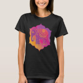 Elephant Mandala Mindfulness Loving Kindness Medit Tシャツ (正面)