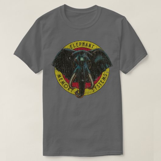 Elephant Memory Systems 1980 Tシャツ (デザイン正面)