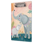 Elephant Mom and Baby クリップボード (左)