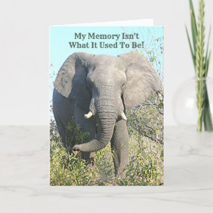 ELEPHANT/MYの記憶はであるのが常であったものではないです カード