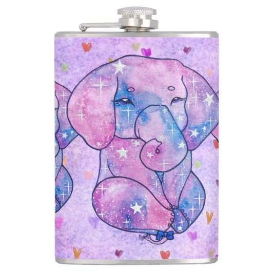 Elephant named Acorn フラスク (正面)