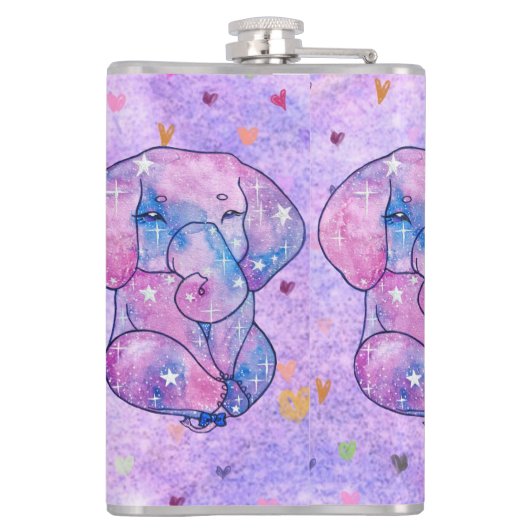 Elephant named Acorn フラスク (裏面)