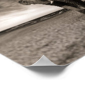 Eléphant noir et blanc ポスター (角)