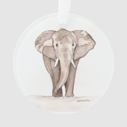 elephant ornament オーナメント (正面)