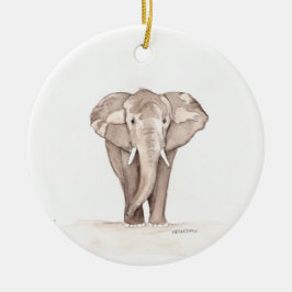 elephant ornament セラミックオーナメント