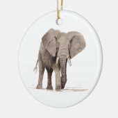 elephant ornament セラミックオーナメント (左)