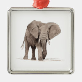 elephant ornament メタルオーナメント