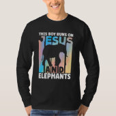 Elephant Outfit for Elephant Lovers Apparel Boys Tシャツ (正面)