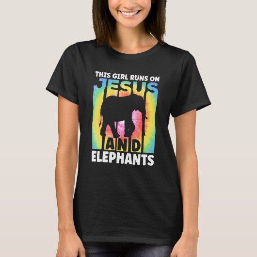 Elephant Outfit for Elephant Lovers Apparel Women  Tシャツ (正面)