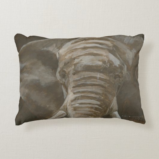 elephant pillow アクセントクッション (正面)
