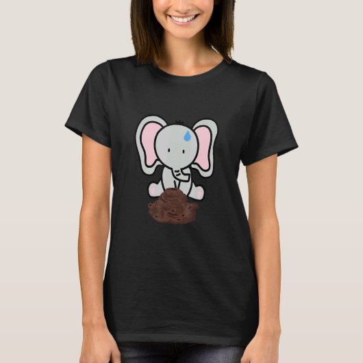 Elephant Poo Tシャツ (正面)