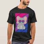 Elephant Pride Bisexual Flag LGBTQ Proud Ally Prid Tシャツ (正面)