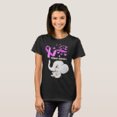 Elephant Purpleln Balloons Overdose Awareness Supp Tシャツ (正面フル)