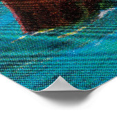 Elephant Rock on Washington Coast ポスター (角)