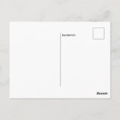 Elephant Safari Birthday Postcard ポストカード (裏面)