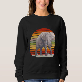 Elephant Save The Animals 14 スウェットシャツ