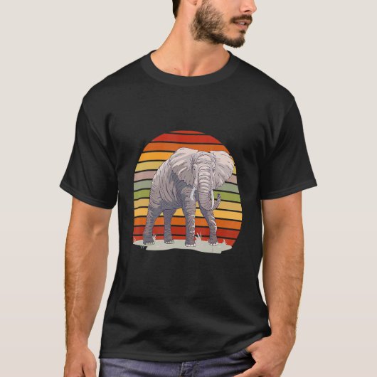 Elephant Save The Animals 14 Tシャツ (正面)