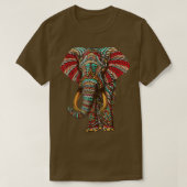 Elephant Save the Animals Tシャツ (デザイン正面)