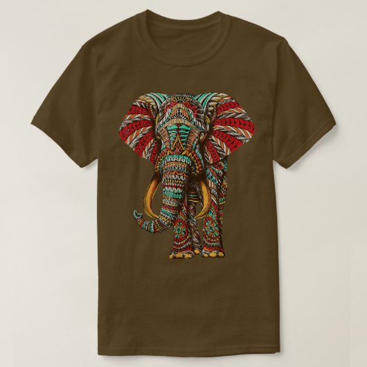 Elephant Save the Animals Tシャツ (デザイン正面)