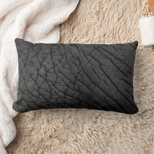 Elephant Skin Texture ランバークッション (ブランケット)