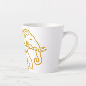 Elephant Thai style for gift you.  カフェラテマグ (右)