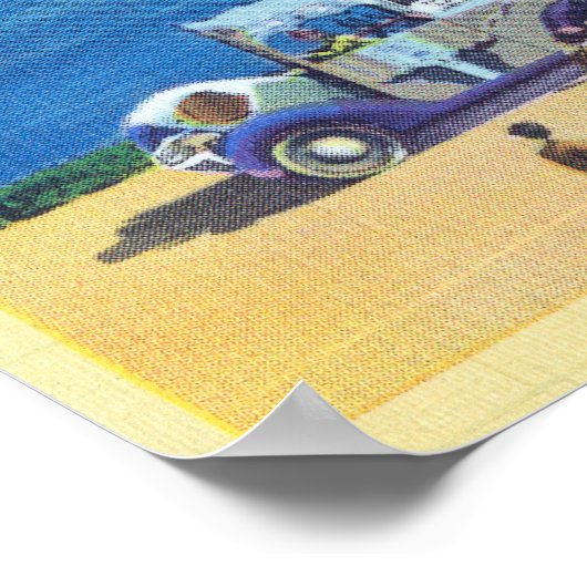 Elephant Train and Federal Bldg, CA Worlds Fair ポスター (角)