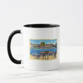 Elephant Train and Federal Bldg, CA Worlds Fair マグカップ (左)
