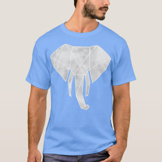 Elephant watercolor tシャツ